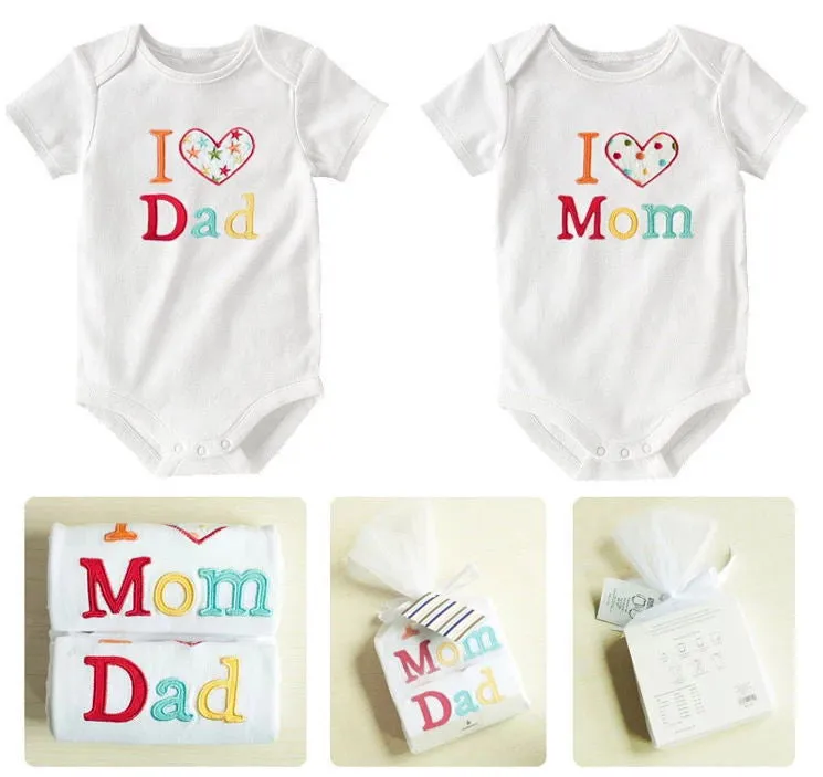 2PCS/LOT born Baby Clothing Long Sleeve Cotton baby Rompers Girls Boys Clothes