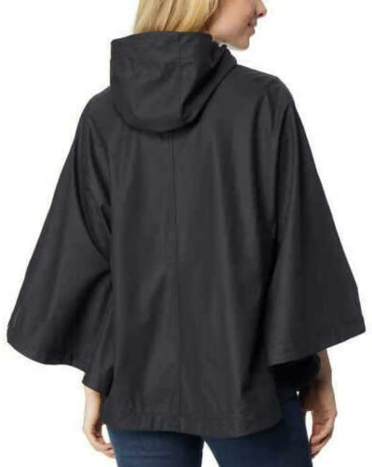 32 Degrees Cool Women's Hooded Poncho Style Rain Coat.