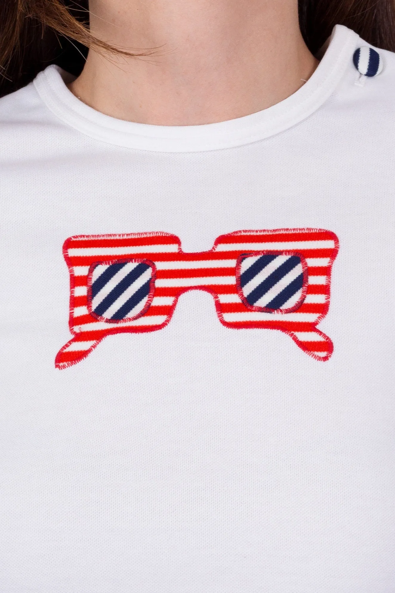 70s Ceil Ainsworth Sunglasses Top - Girl's 8