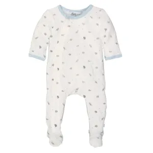 Aaron Long Sleeve Zip Romper