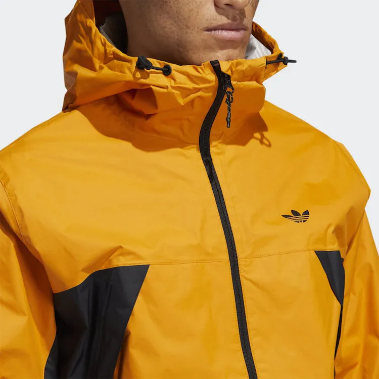 Adidas Skateboarding Tech Shell Jacket Black/Focus Orange