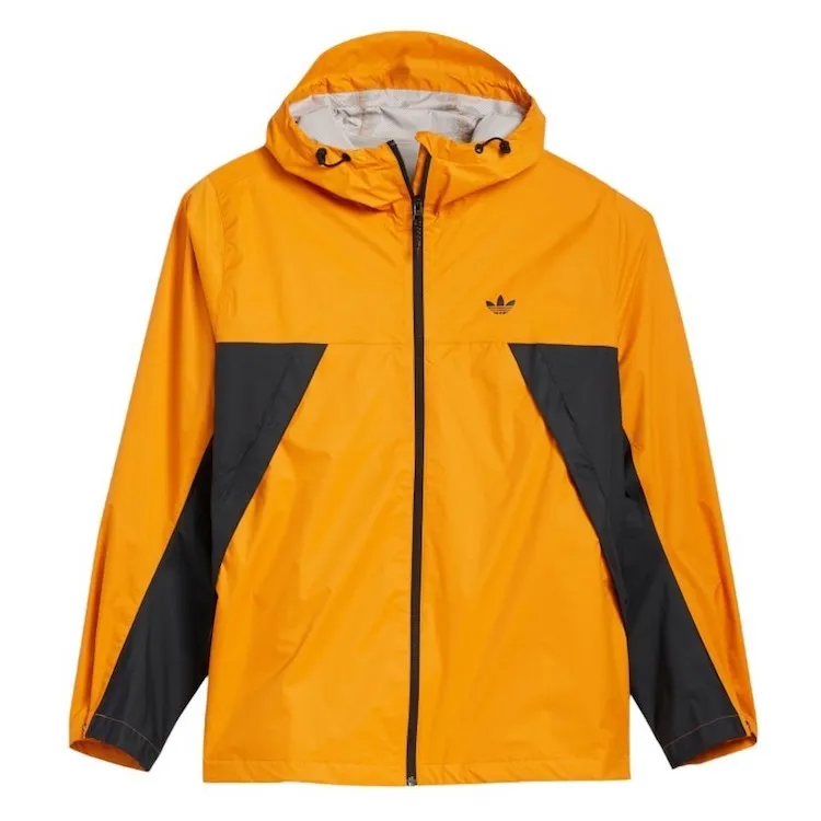 Adidas Skateboarding Tech Shell Jacket Black/Focus Orange