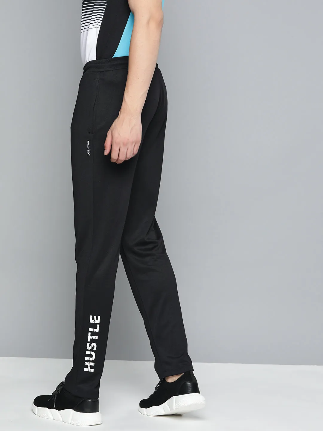 Alcis Men Printed Drytech  Track Pants