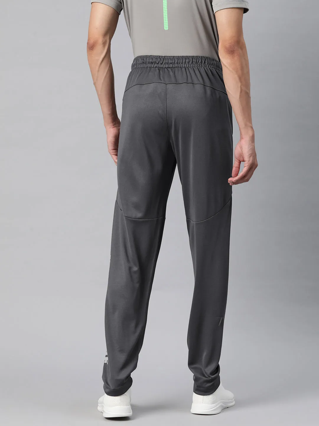 Alcis Men Typography Printed Slim Fit Track Pant
