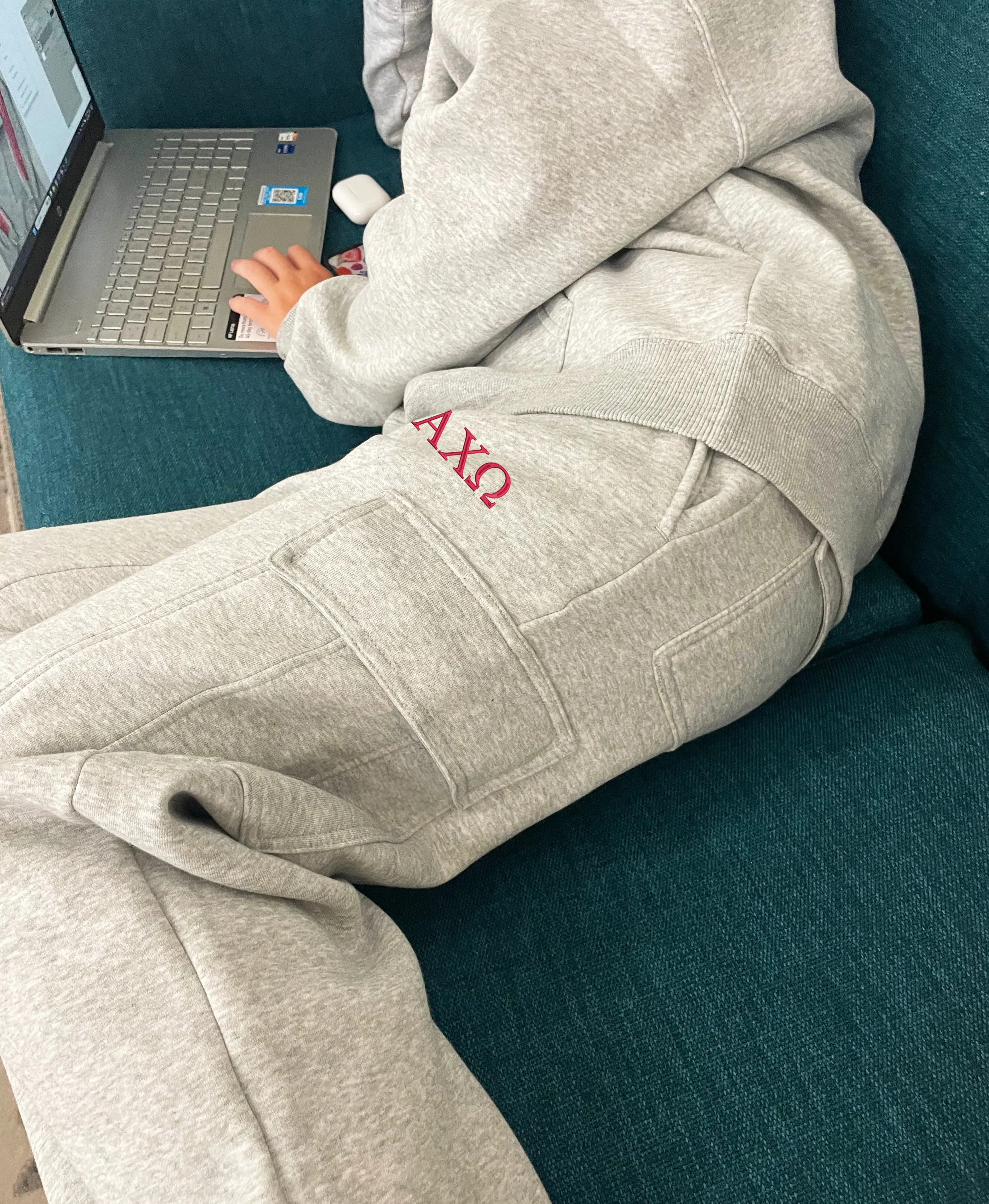 Alpha Chi Omega Fave Fit Cargo Pants