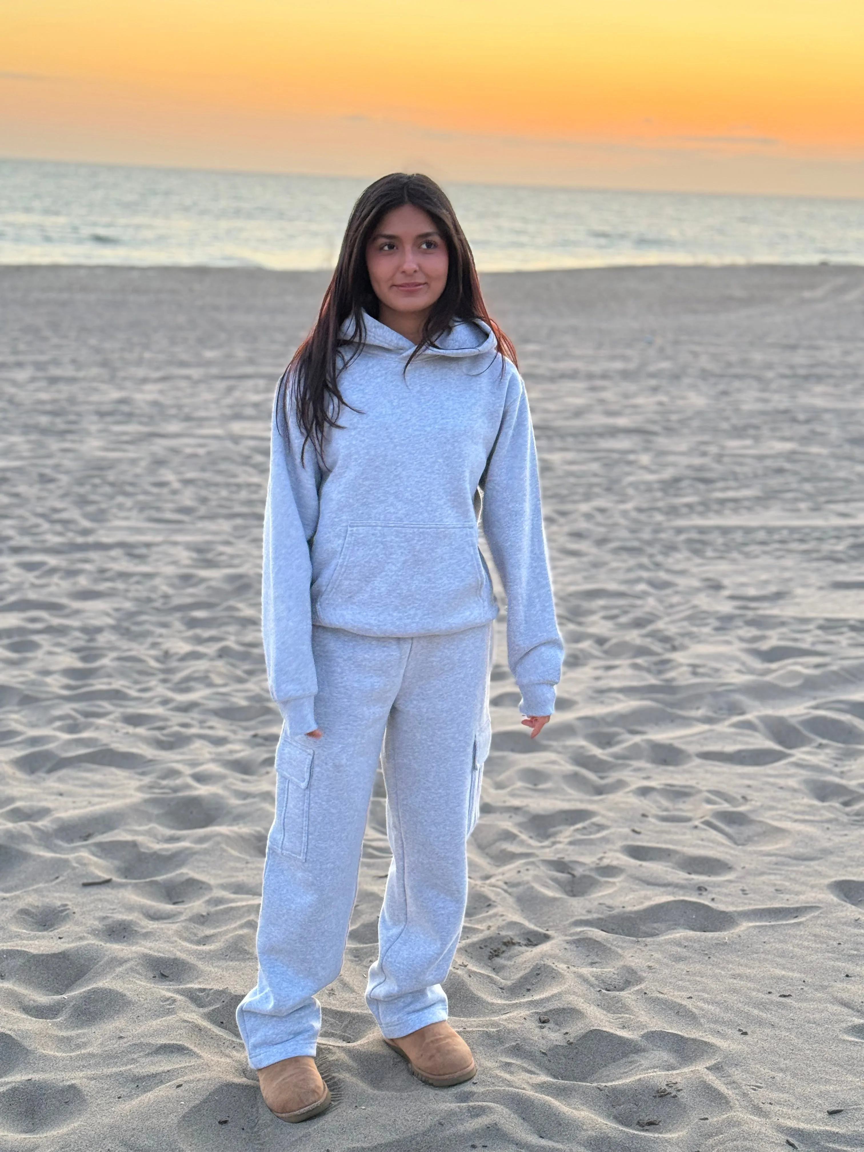 Alpha Omicron Pi Fave Fit Hoodie & Cargo Pant Set