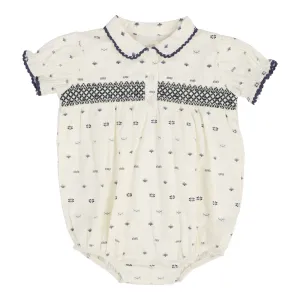 Analogie Geometric Romper - Cream