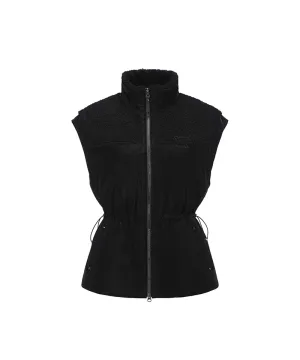 ANEW Golf Women Material Mix Down Goose Down Vest - Black