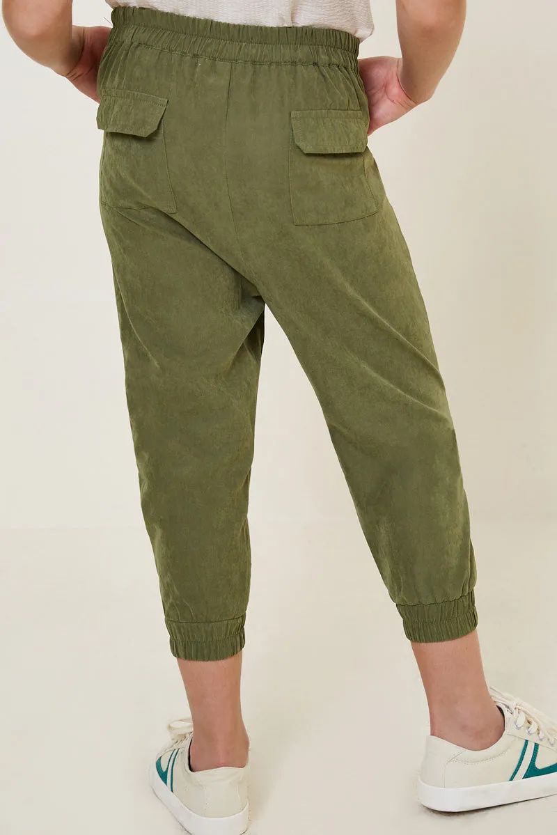 Belted Joggers