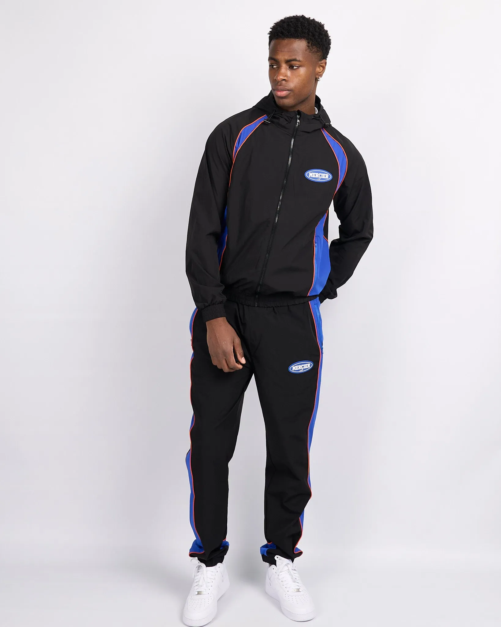 Black Mercier Maison Racer Track Top