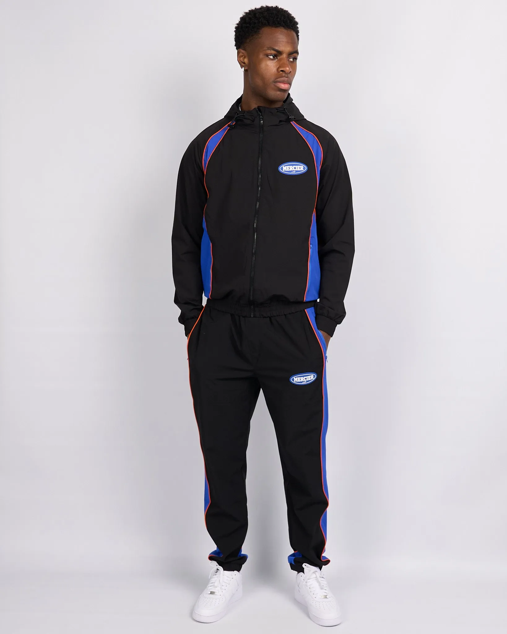 Black Mercier Maison Racer Track Top