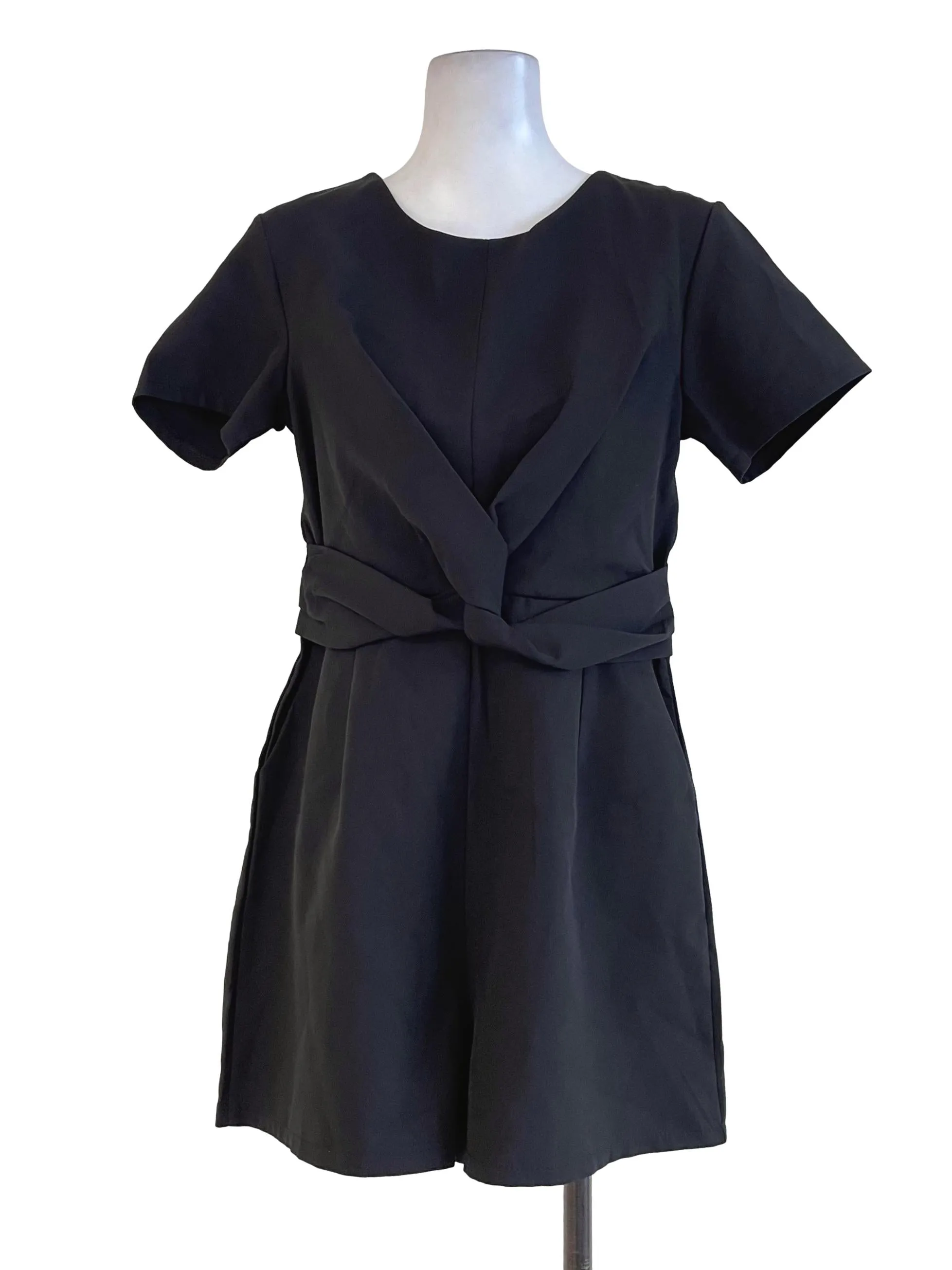 Black Twist Rompers