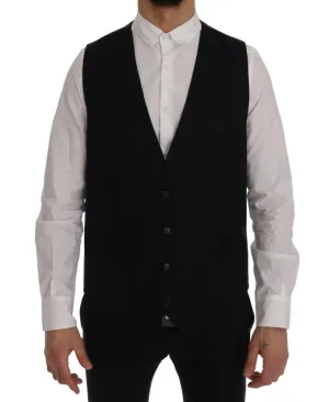 Blue STAFF Wool Stretch Vest