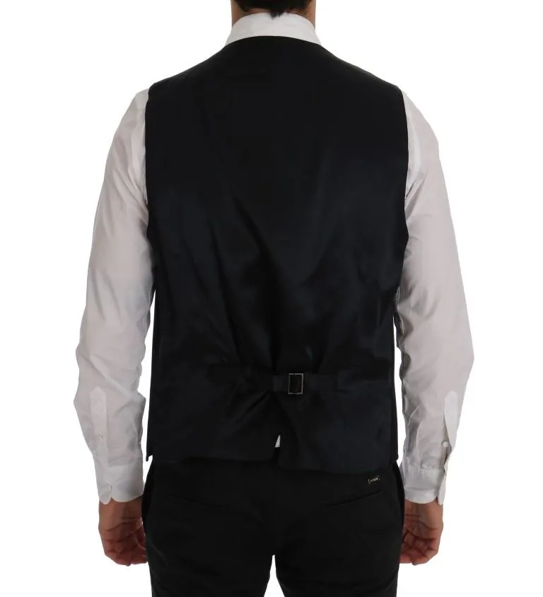 Blue STAFF Wool Stretch Vest