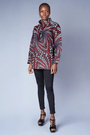 BOYFRIEND BLACK IN RED, WHITE, BLACK