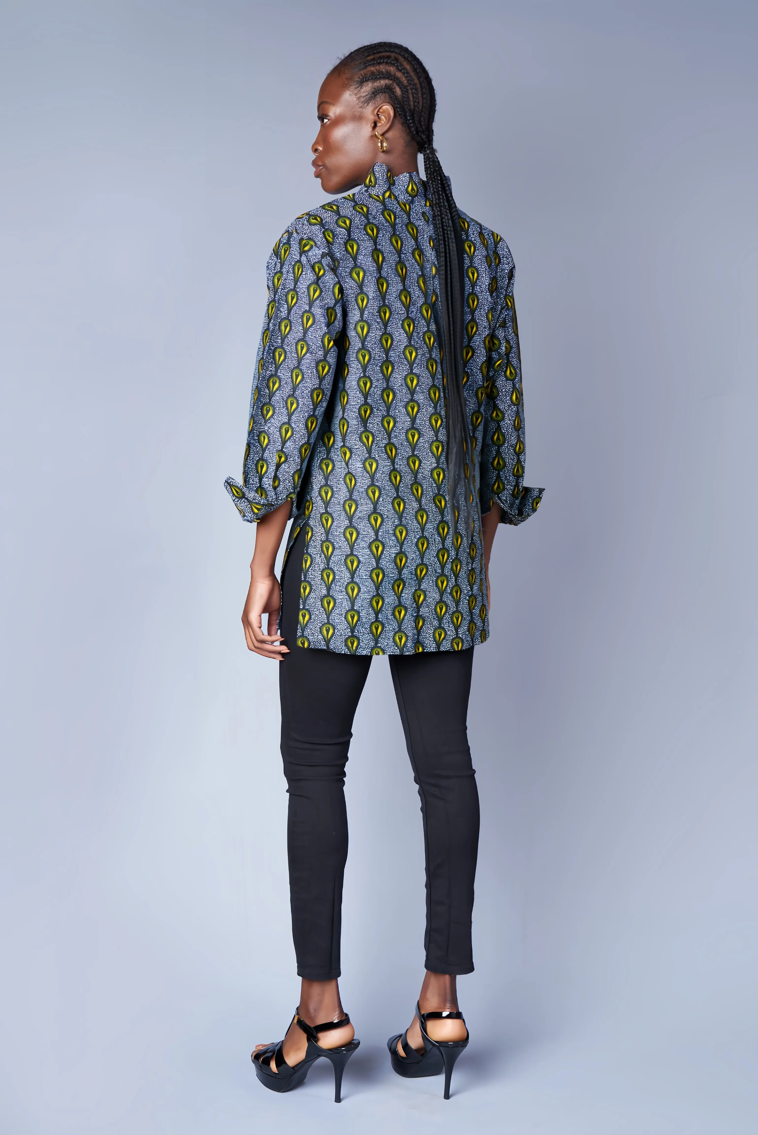 BOYFRIEND BLOUSE IN BLUE