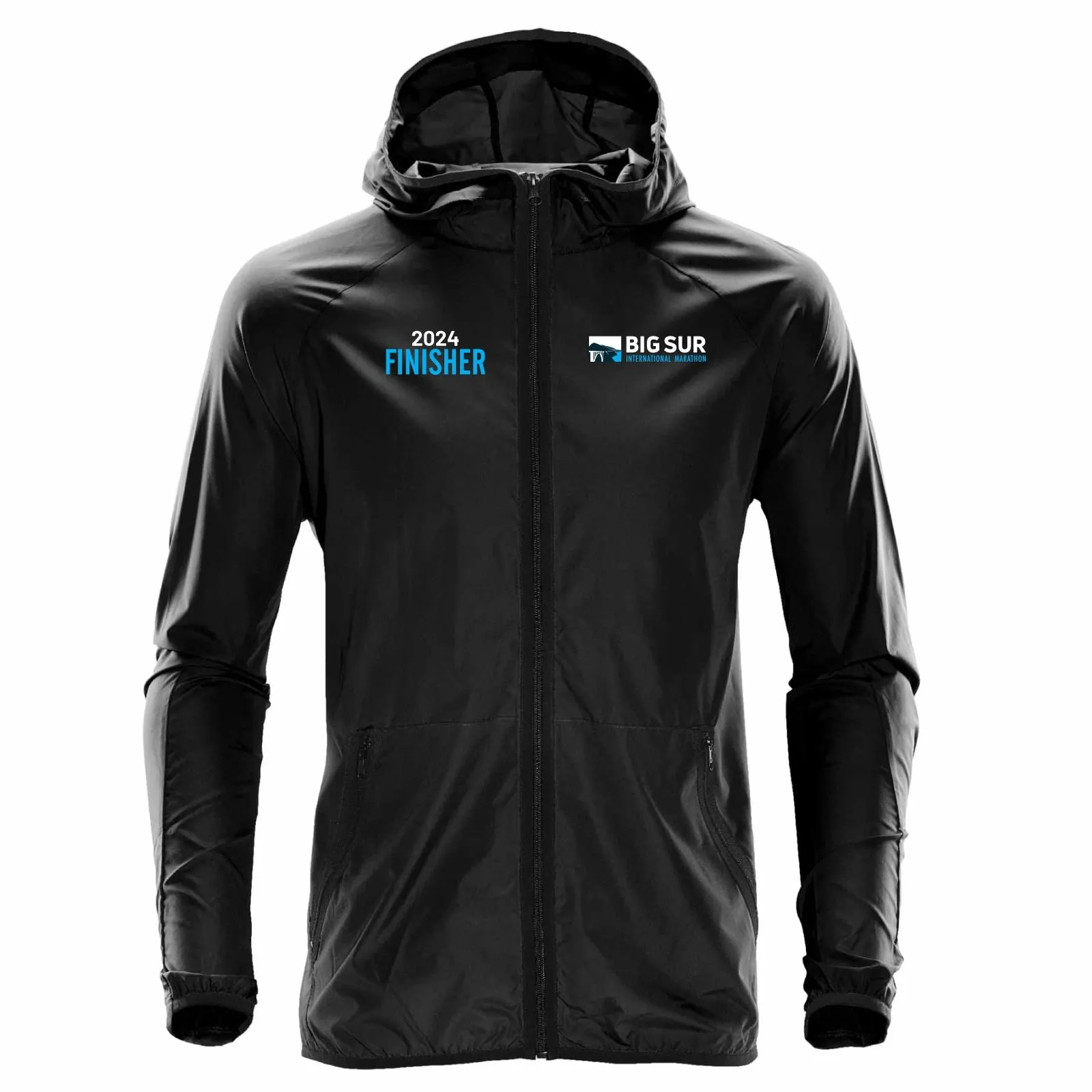 BSIM Men's Hooded Shell -Black- 2024 Finisher Embr.
