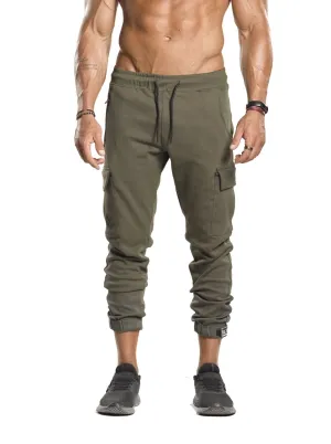 Cargo Joggers - ULTRA Perform-Gear [Olive Green]