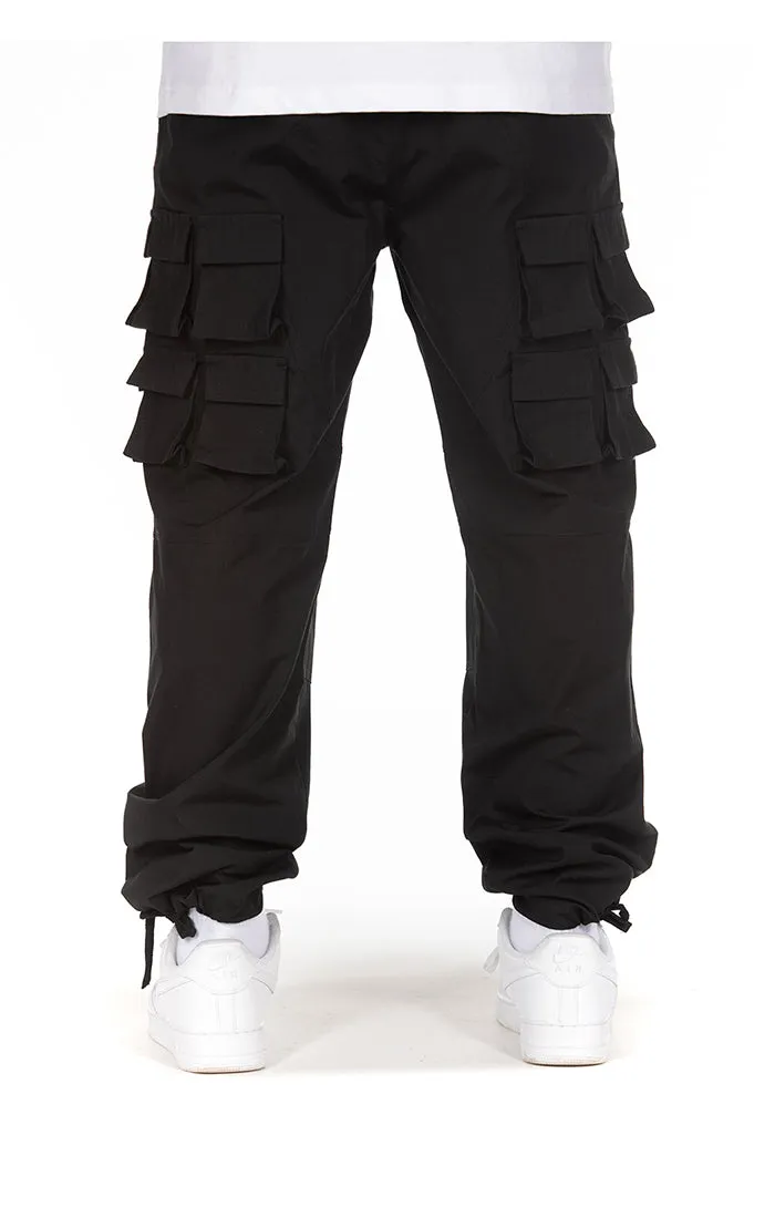 CARGO PANT W WOVEN LABEL