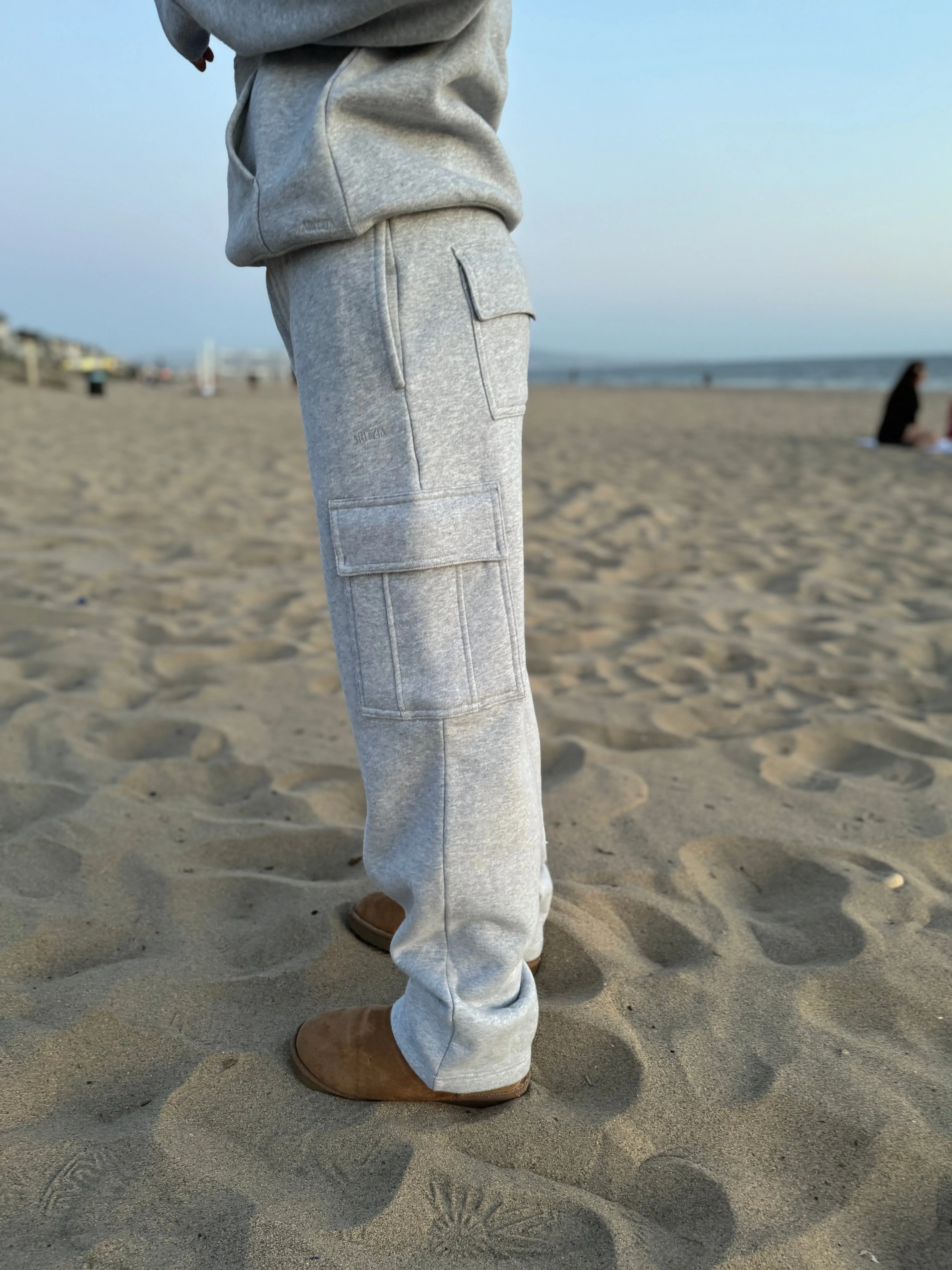 Chi Omega Cargo Sweatpants - Box Logo