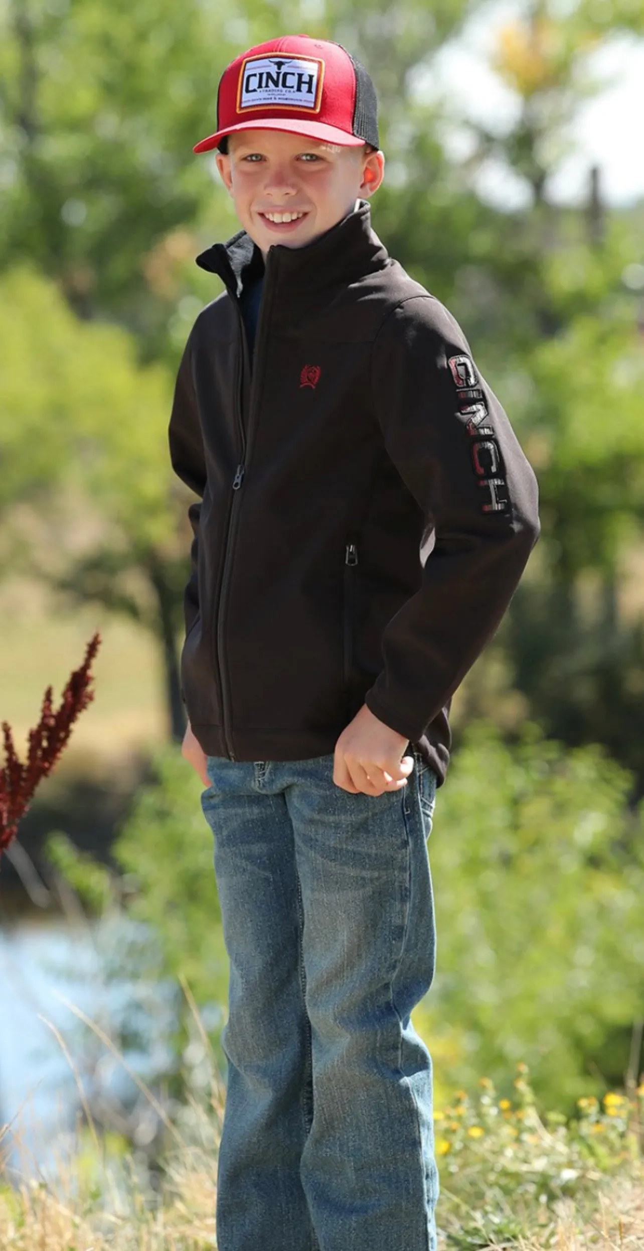 Cinch Brown Bonded Jacket