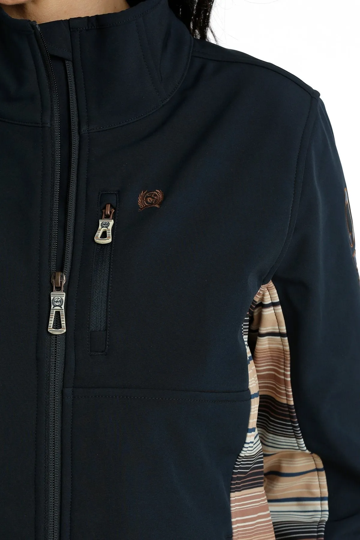Cinch Women's Navy Concealed Carry Bonded Jacket