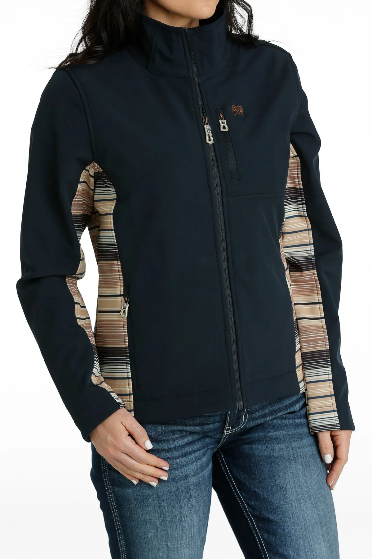 Cinch Women's Navy Concealed Carry Bonded Jacket