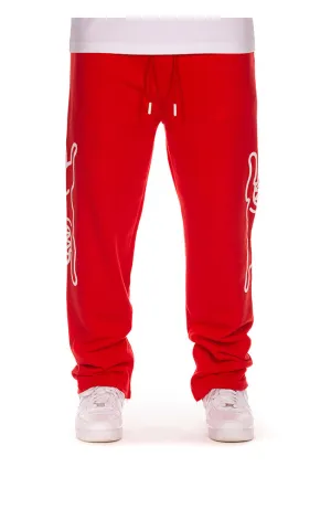Contender sweatpants - Racing Red
