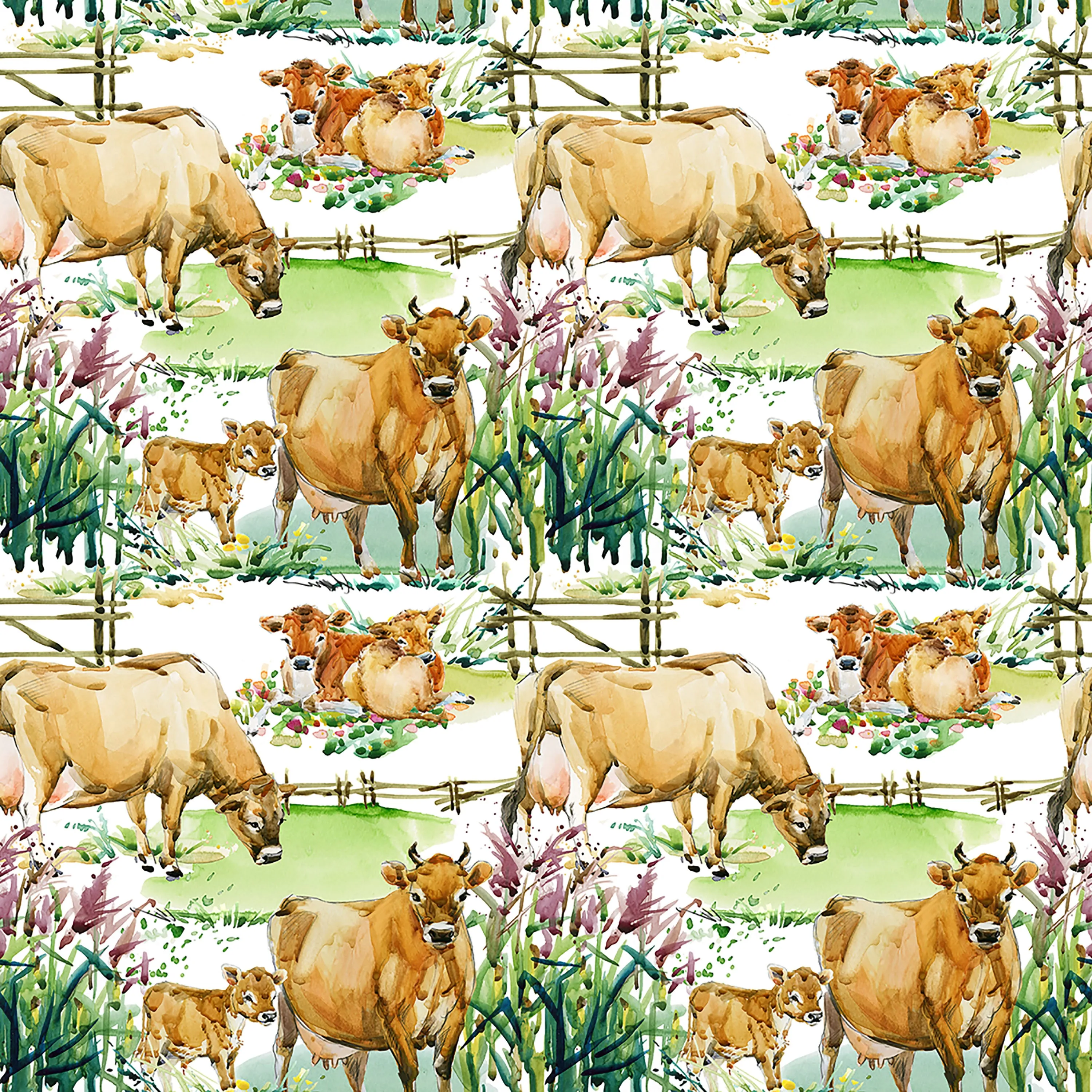 Cows in the meadow harris tweed topped romper