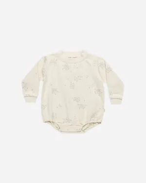 Crewneck Bubble Romper || Dragons