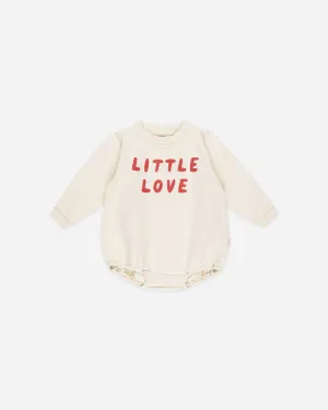 Crewneck Bubble Romper || Little Love