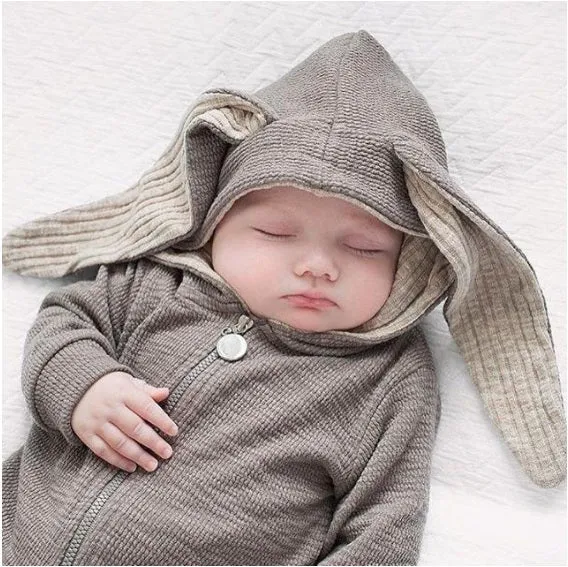 Cutest Warm Bunny Rompers