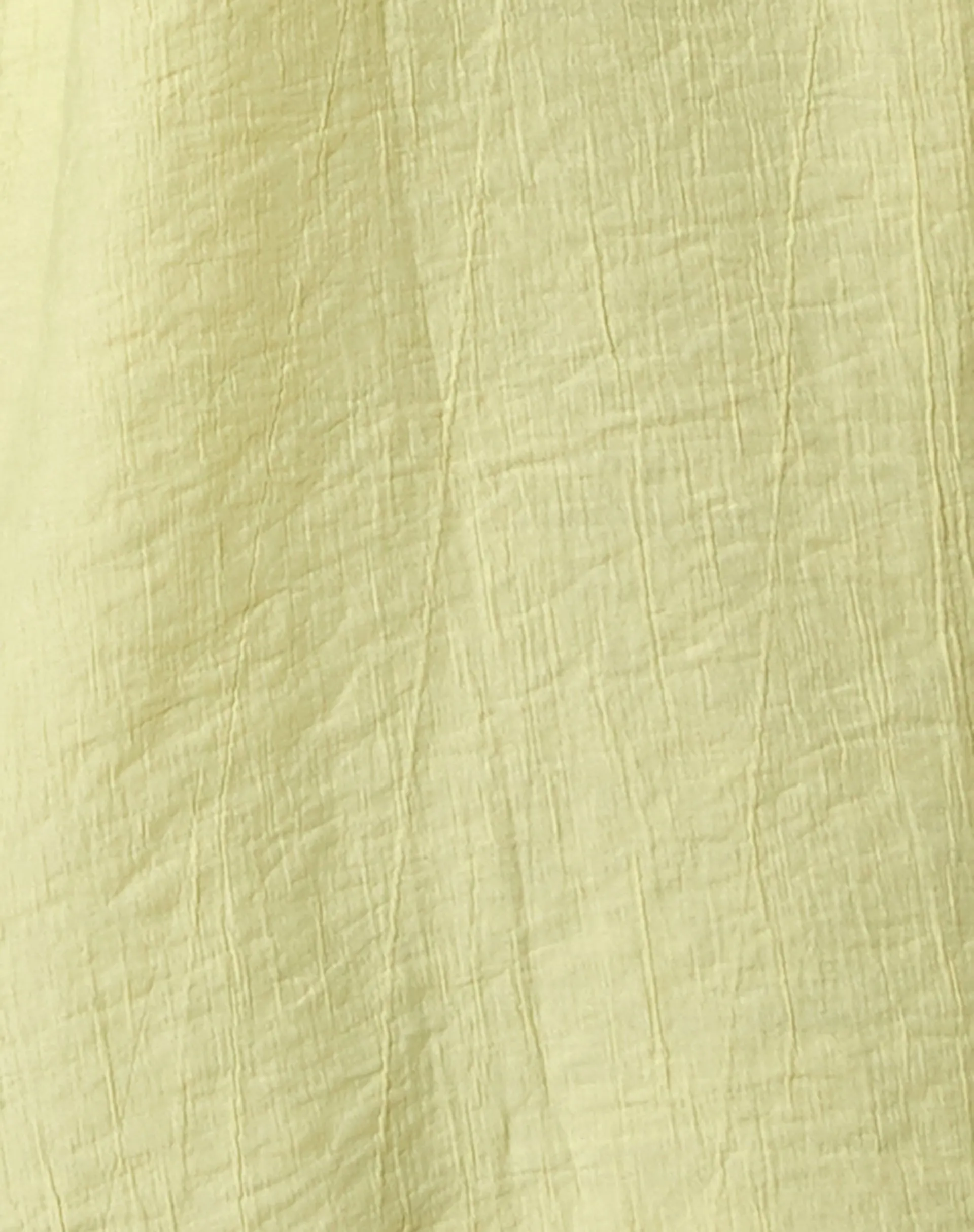 Dael Oversized Shirt in Crinkle Sage