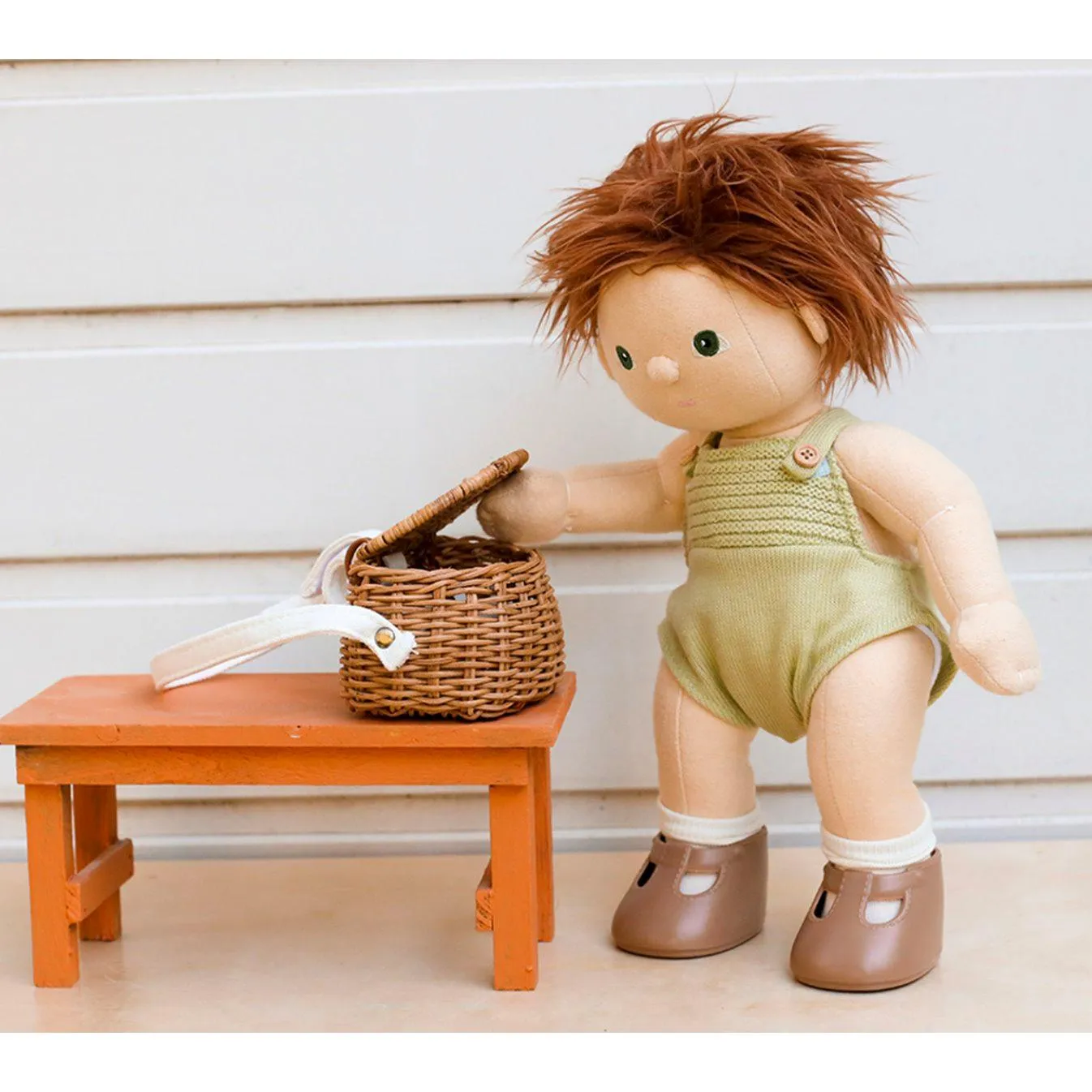 Dinkum Doll Romper - Sage