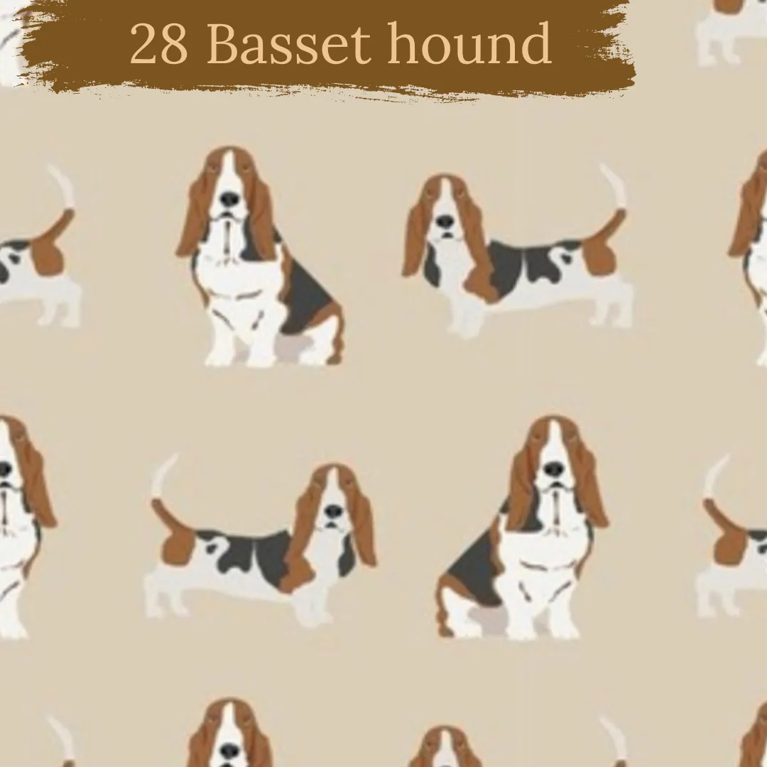 Dog Breeds short cuffed Romper 0-4 years
