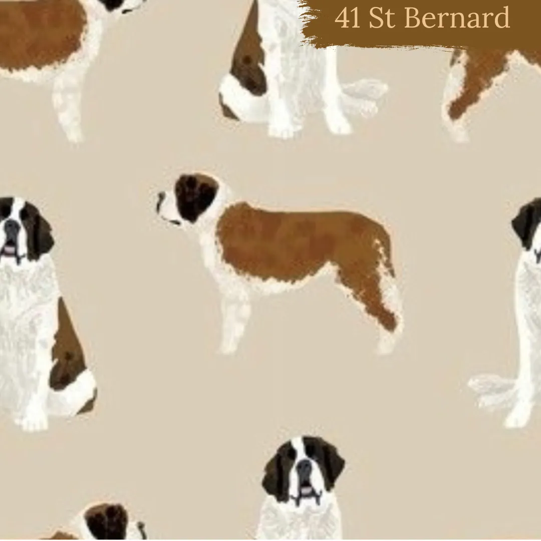 Dog Breeds short cuffed Romper 0-4 years