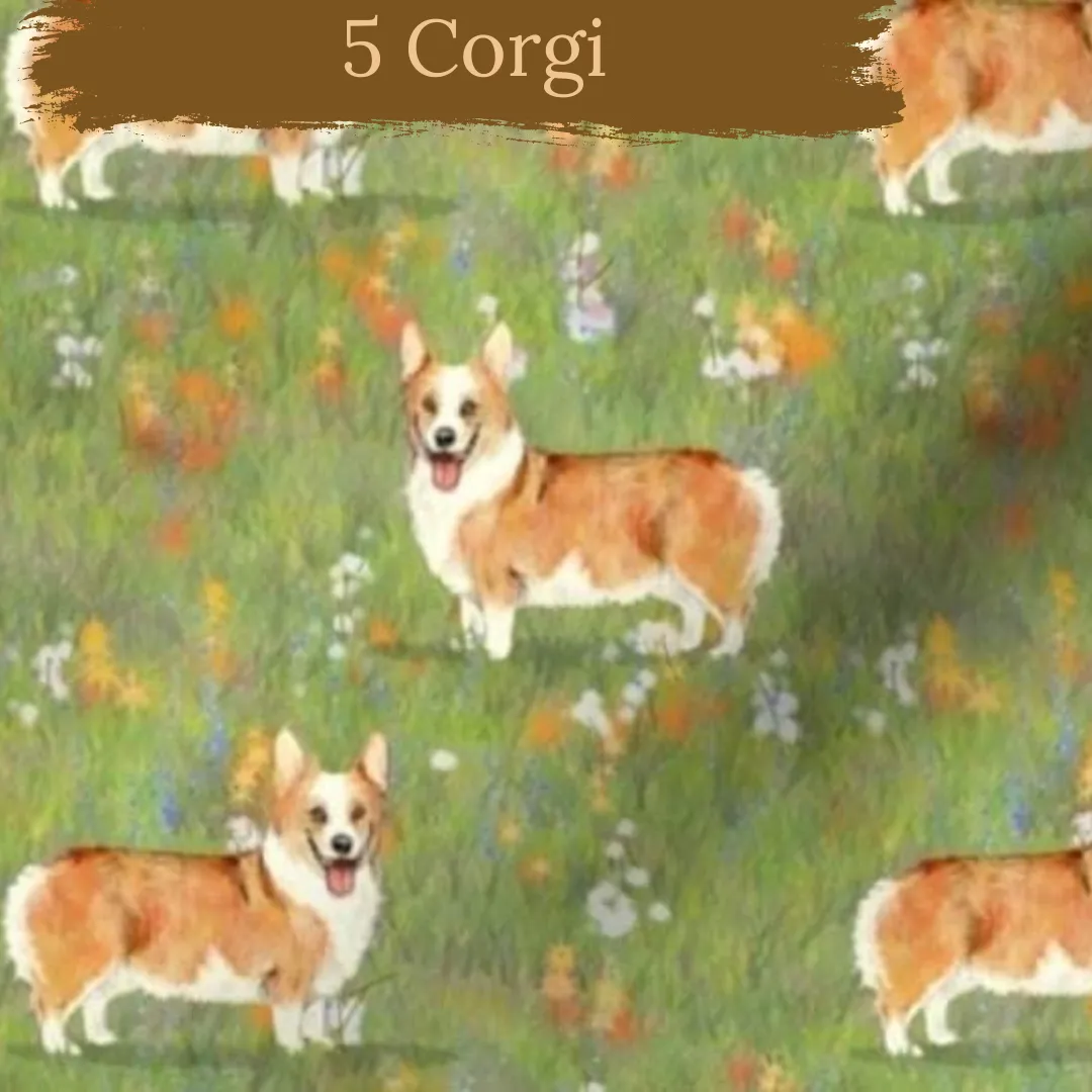 Dog Breeds short cuffed Romper 0-4 years