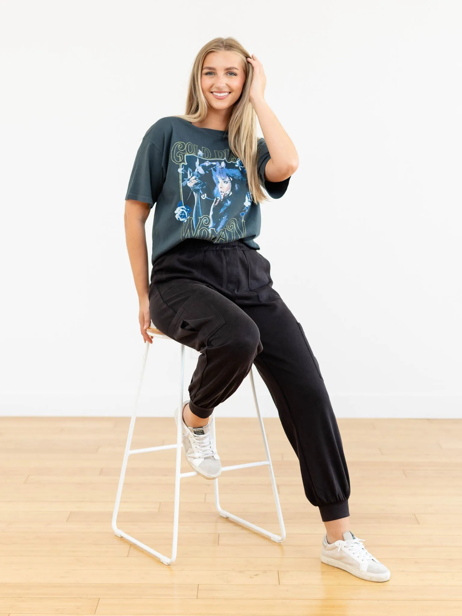DoubleLUXE Mineral Wash Cargo Jogger