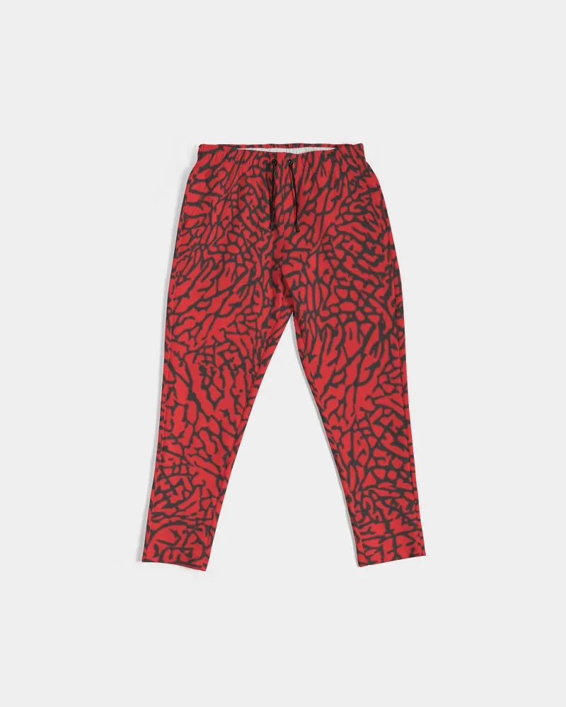 Exclusive "Elephant Print (Red)" Men's Joggers