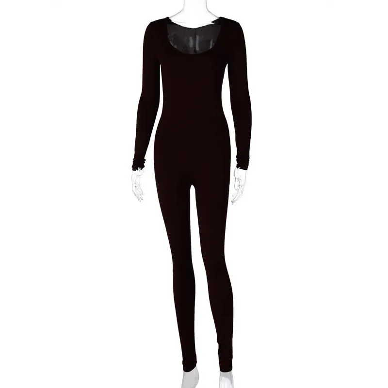 Fall Winter Long Sleeve Sexy Rompers