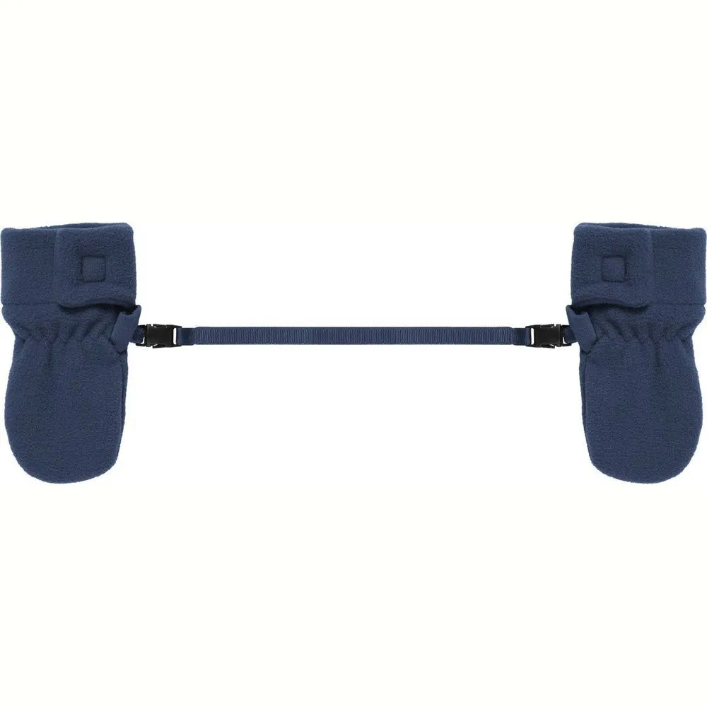 Fleece baby mittens