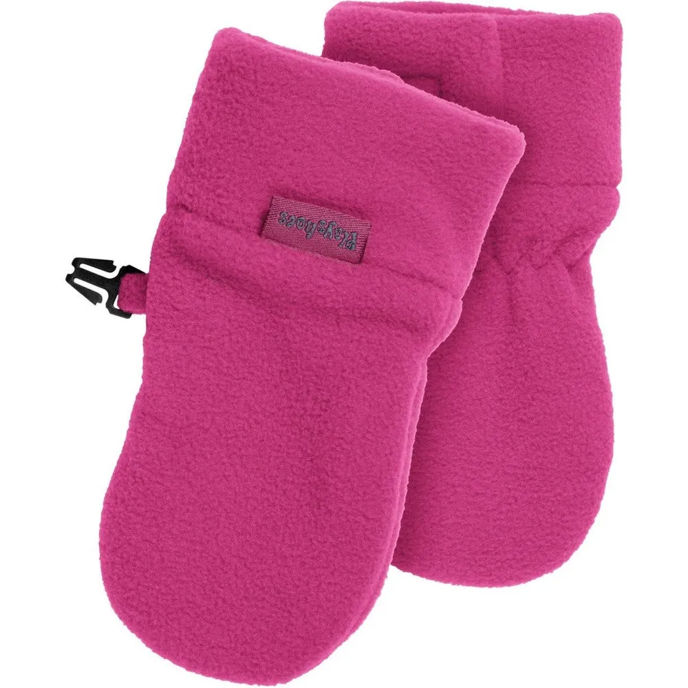 Fleece baby mittens