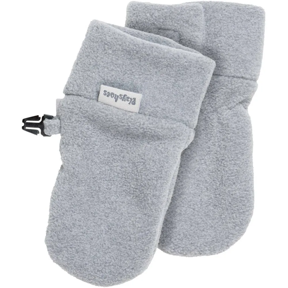 Fleece baby mittens