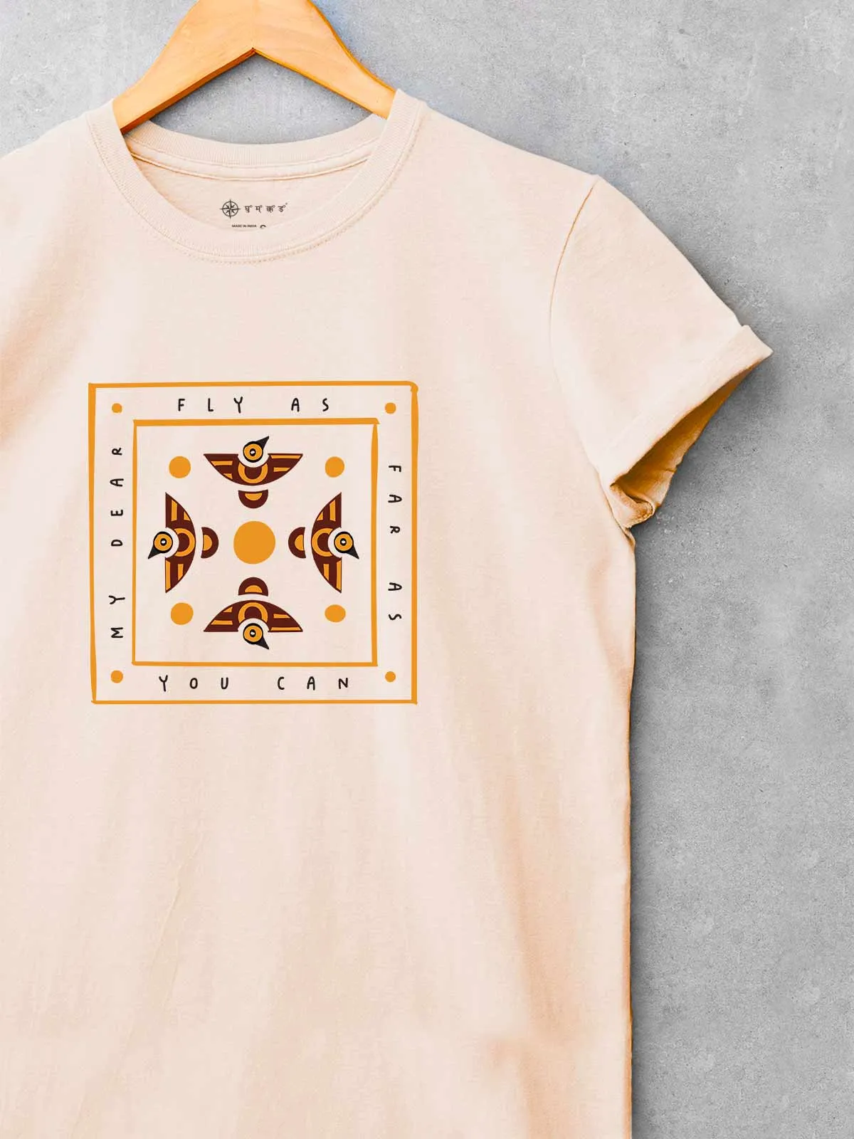 Fly Far | Printed T shirt