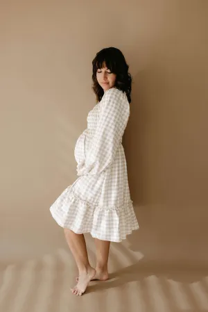 Gingham Dress