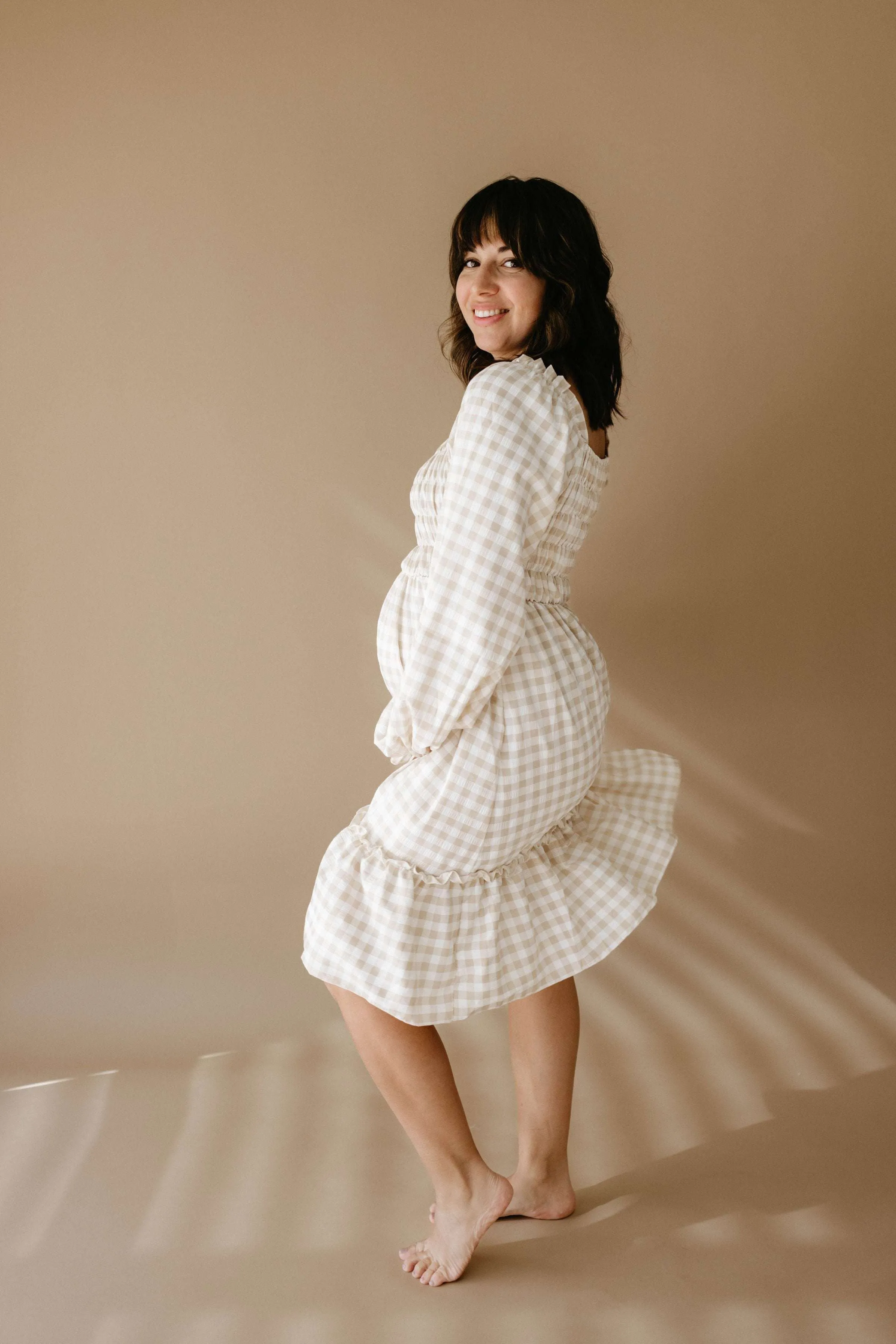 Gingham Dress
