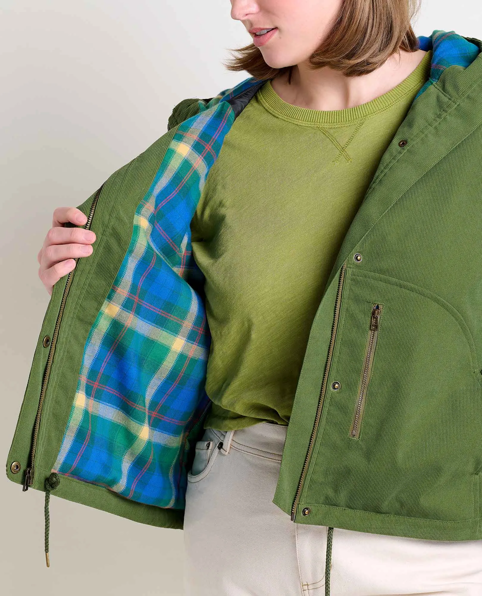 Granite Cord Raglan Jacket - SALE
