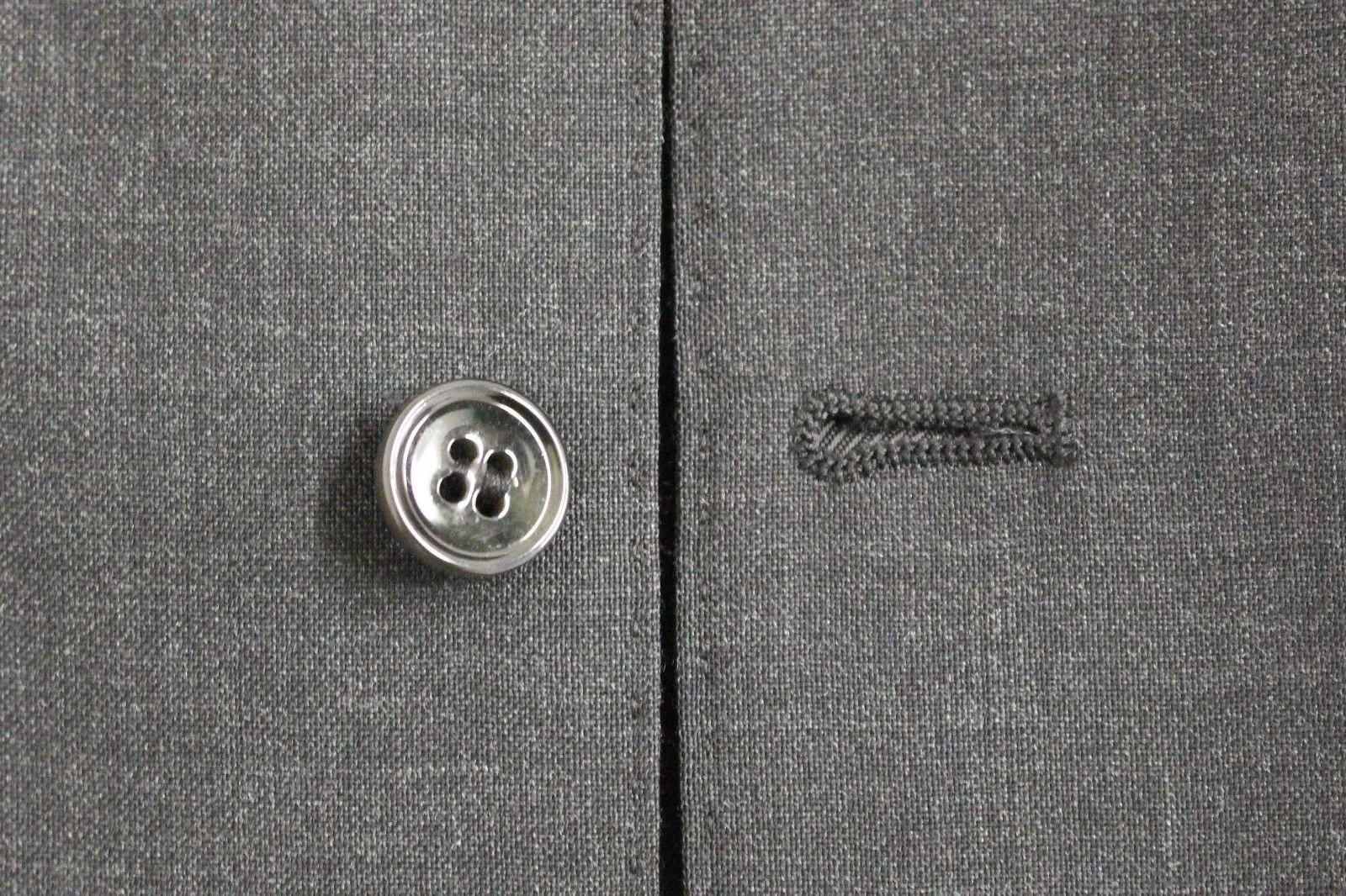 Gray Wool Mens Formal Dress Vest Gilet