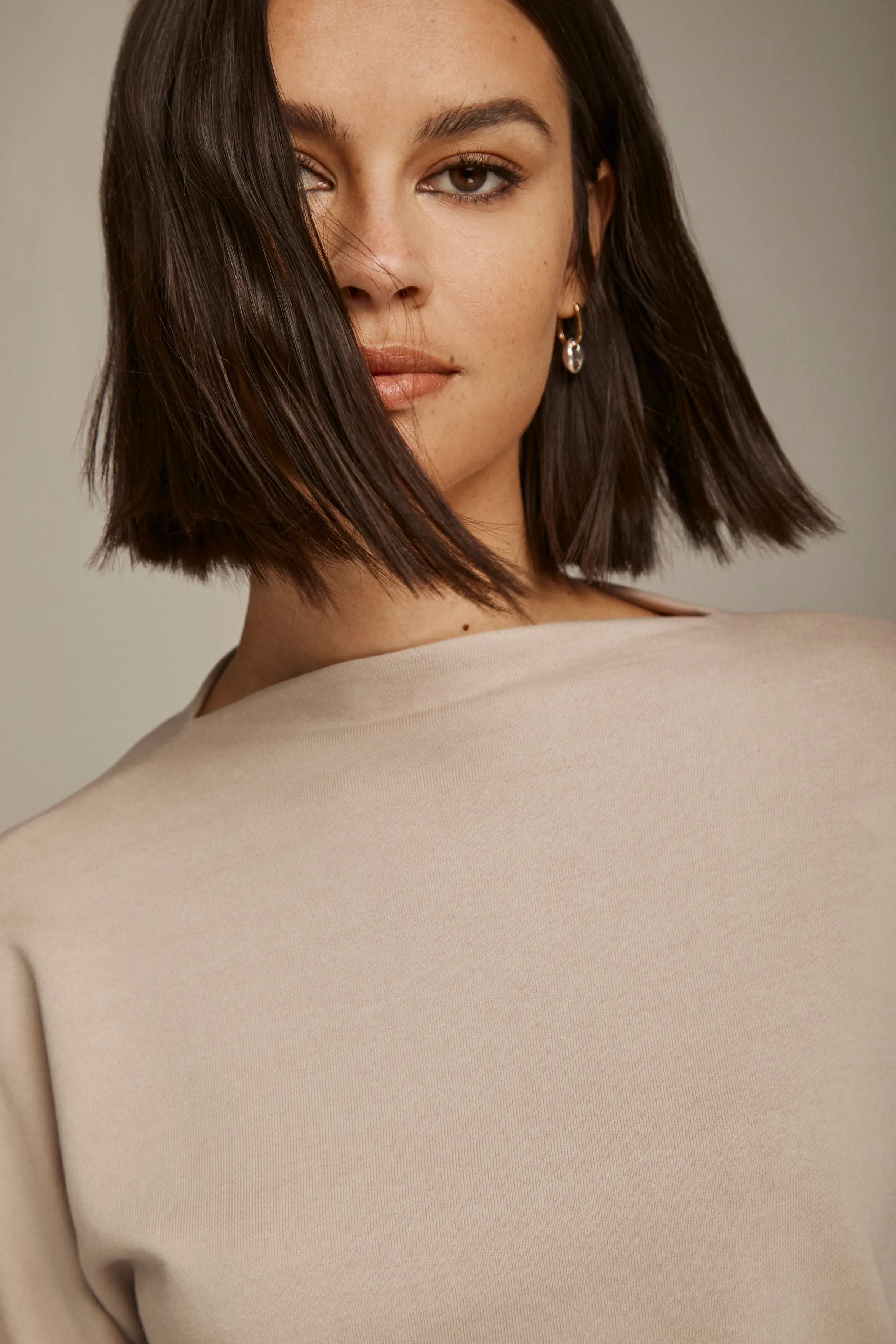 High Neck Pullover
