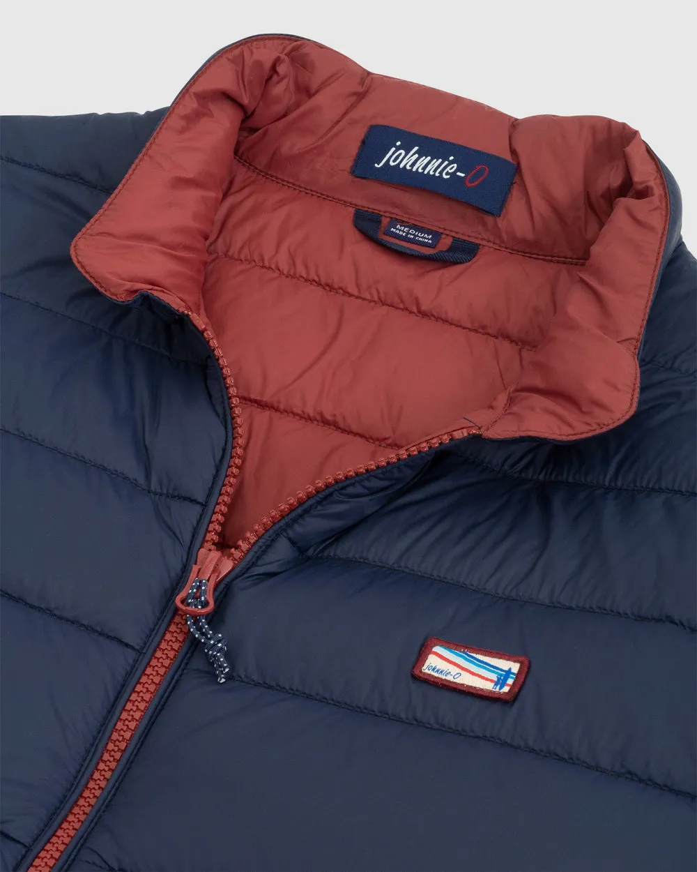 Hudson Quilted Vest in Wake